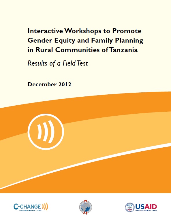 Gender Equity and Family Planning in Tanzania Gender Equity and Family Planning in Tanzania